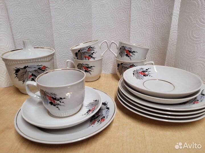 Сервиз СССР смородина