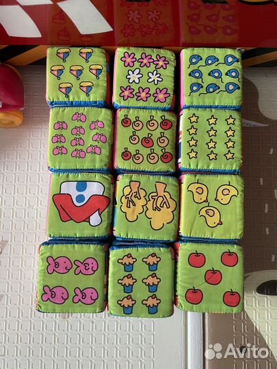 Кубики развивающие k'kids