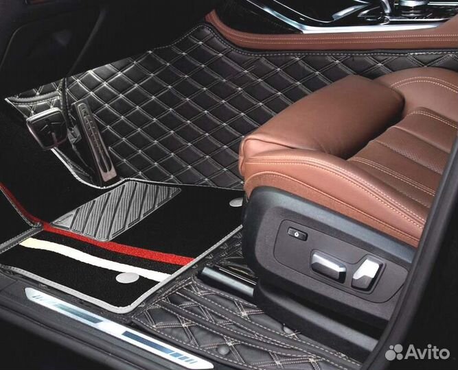 3D Коврики Lexus LS из Экокожи
