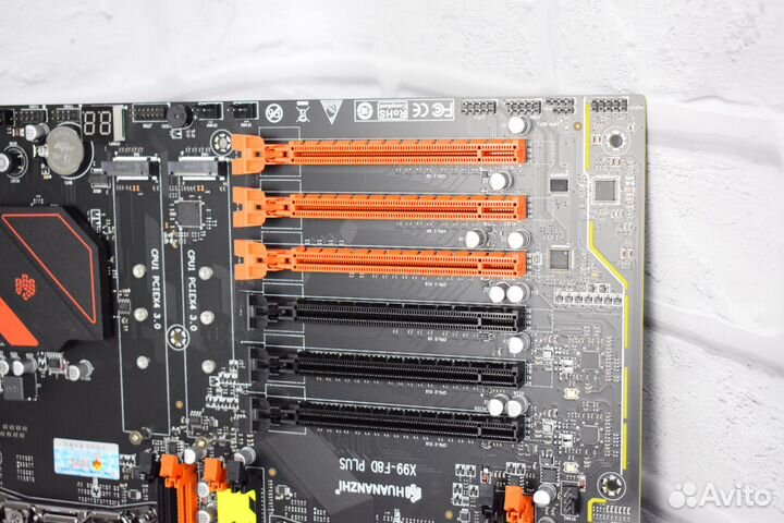 Материнская плата huananzhi X99 dual F8D plus
