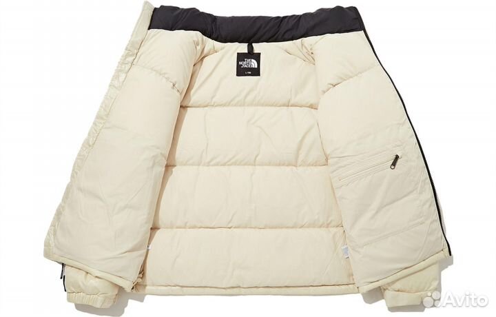 THE north face 1996 Collection Down Jackets Unisex Cream (S)(38)