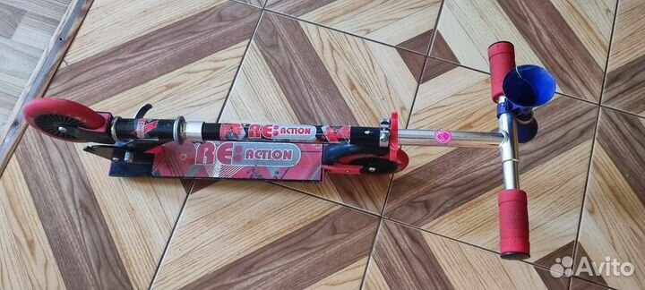 Самокат детский двухколесный бу