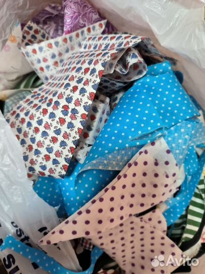 Мелкий лоскут СССР для поделок