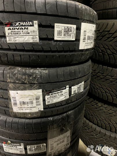 Yokohama Advan Sport V105 275/45 R21 и 315/40 R21