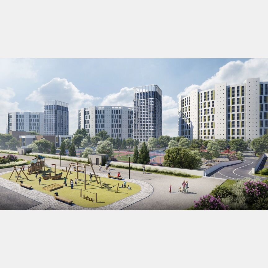 1-к. квартира, 32,4 м², 15/15 эт.