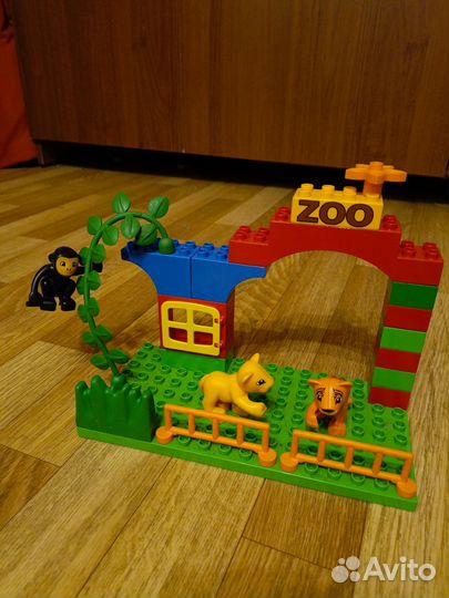 Lego duplo большой зоопарк