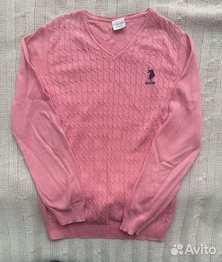 Us polo assn кофта для девочки