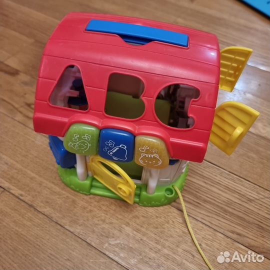 Игрушка домик сортер музыкальный развивающий