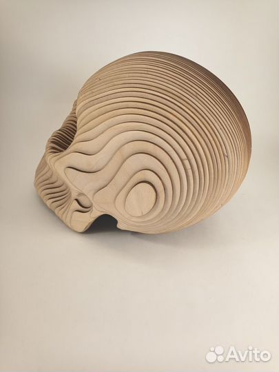 Фигура череп из фанеры