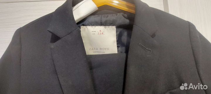 Костюм для мальчика Zara 116 (пиджак+брюки)