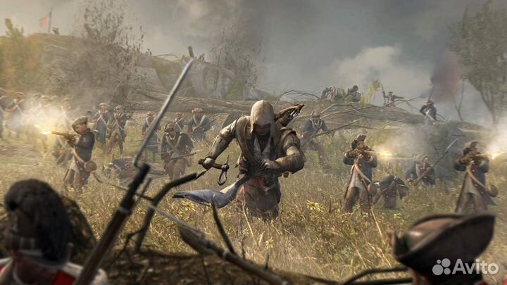 Assassin's Creed III Remastered PS4, русская верси