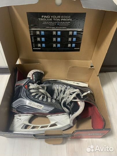 Коньки vapor x800 и bauer supreme one 9