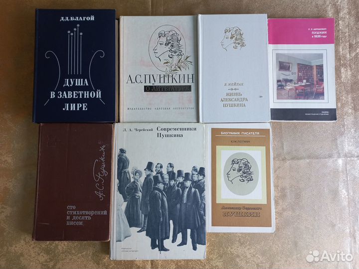 Книги (мемуары): А.С. Пушкин (15 книг)
