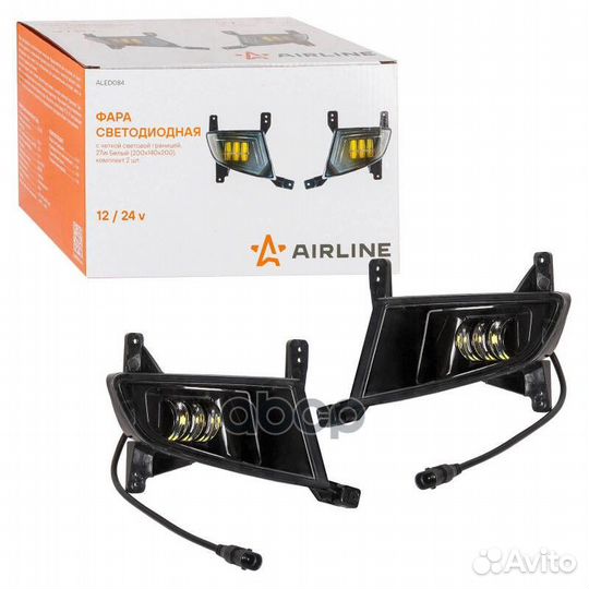 Фара светодиод, четкая свет.граница, 27W Бел, 2