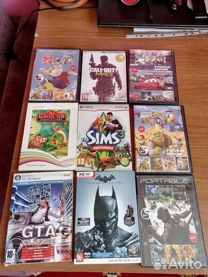 Компьютерные игры диски