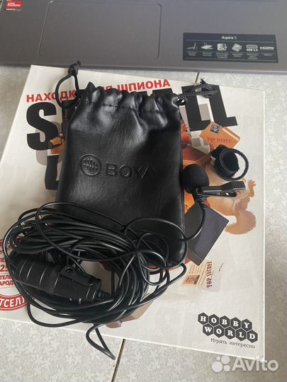 Петличный микрофон boya BY-M1 проводной