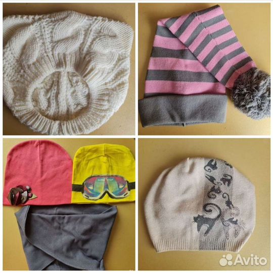 Шапка для девочки, р. 48-54