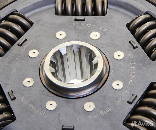 Диск сцепления MAN TGA,TGS,TGX усиленный (430wgtz