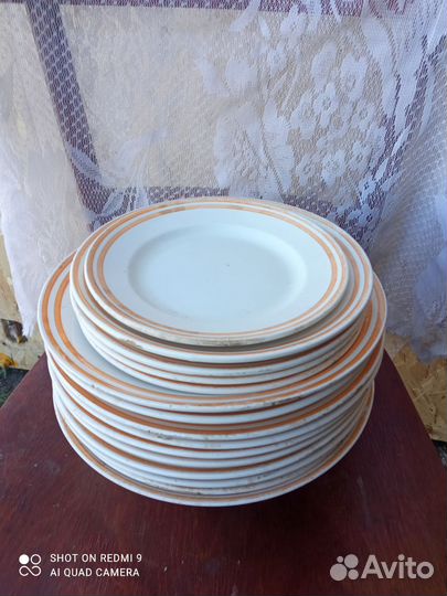 Набор столовой посуды СССР