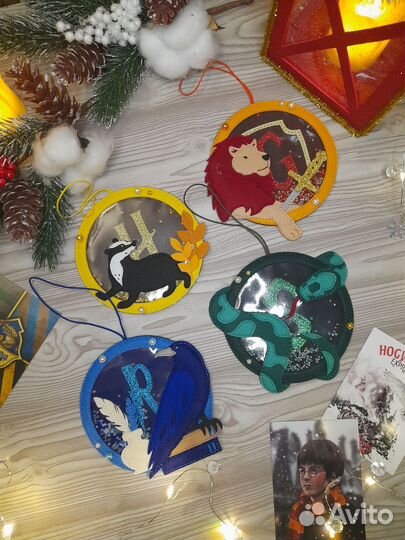 Новогодние украшения ручной работы