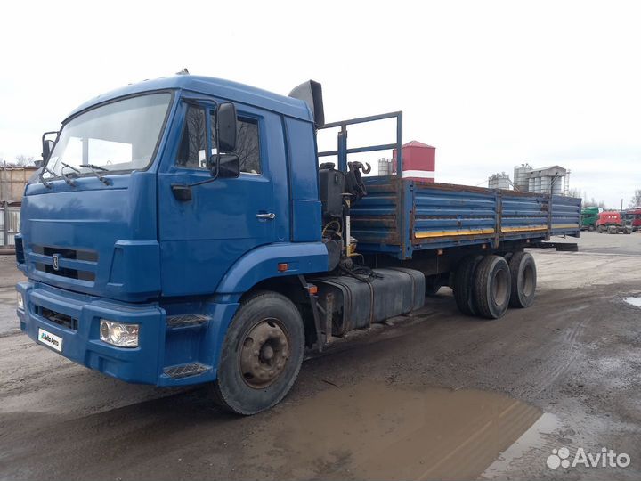 КАМАЗ 65117 с КМУ, 2011