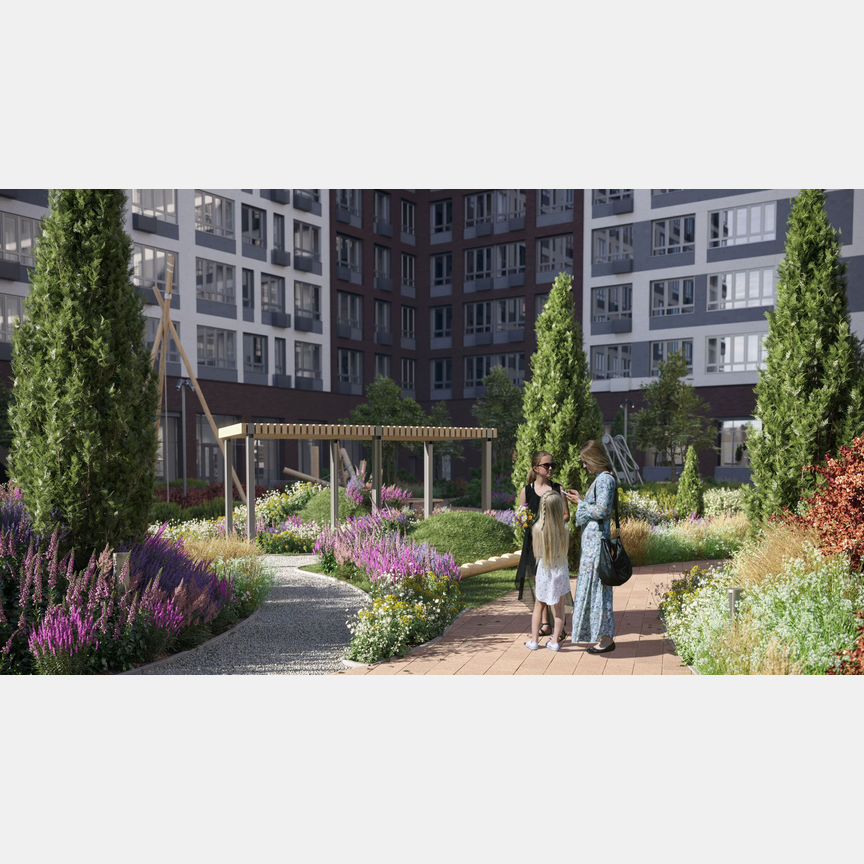 2-к. квартира, 40,9 м², 6/10 эт.