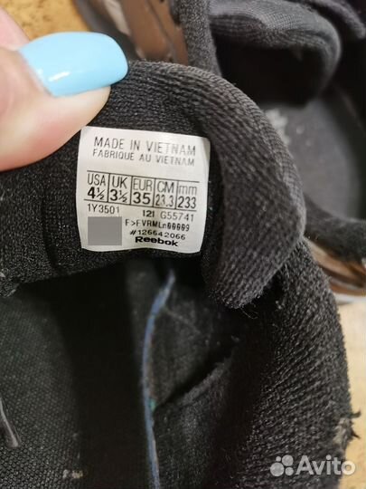 Кроссовки кожаные детские