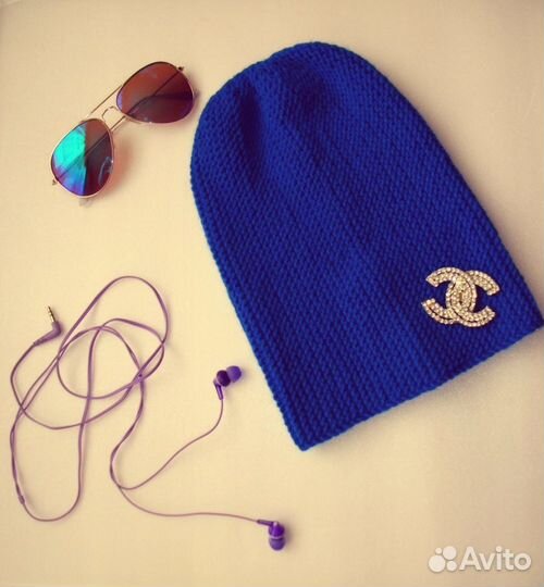 Шапка зимняя Ручная работа