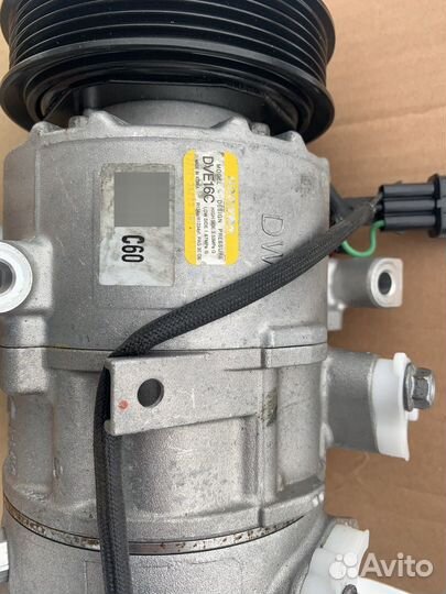 Компрессор кондиционера для hyundai tucson 4