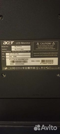 Монитор Acer