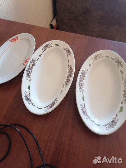 Фарфоровые селедочницы