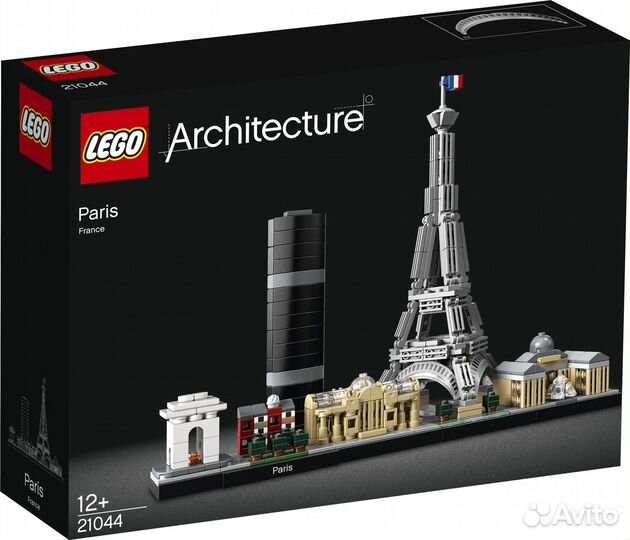 Конструктор Lego Architecture 21044 Париж
