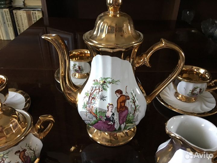 Сервиз чайно-кофейный «пастушка» (6 персон)