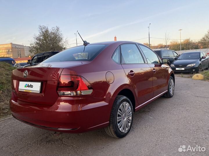 Volkswagen Polo 1.6 AT, 2018, 130 000 км