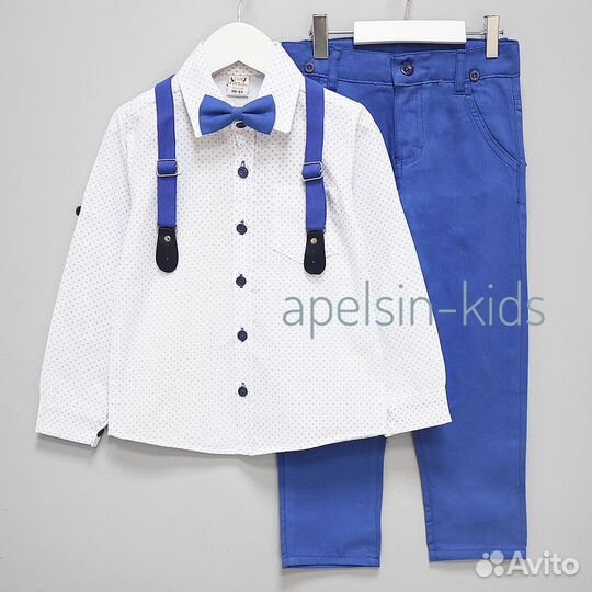 Костюмы на выпускной (новые) р.110; 116
