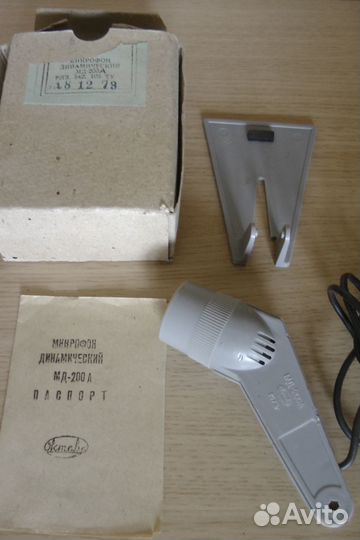 Новый микрофон Октава мд-200А