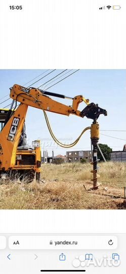 Услуги экскаватора погрузчика jcb