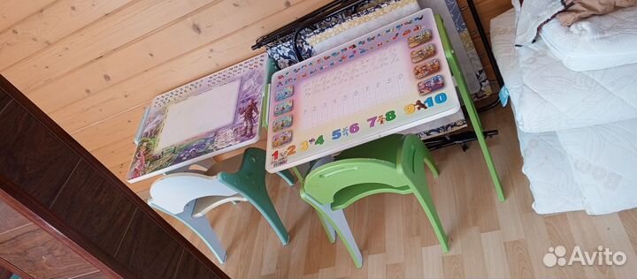 Детский стол и стул обучающий