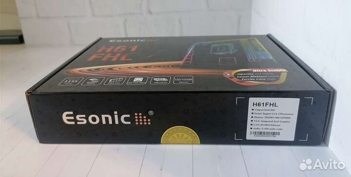 Материнская плата Esonic H61FHL 1155 новая