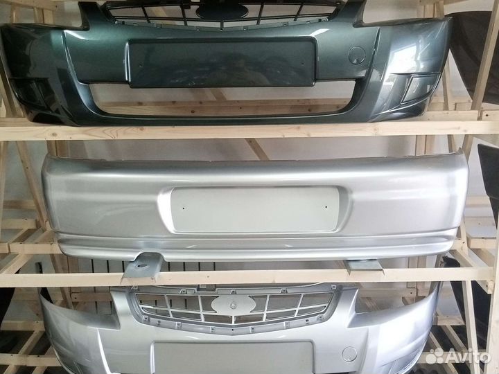 Задний бампер ваз 2110 цвет снежная королева