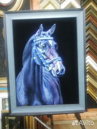 Картины на бархате от автора