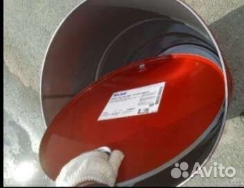 Бочка металлическая 200л с крышкой