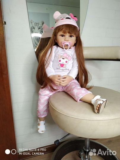 Куколка Реборн новая 60 см