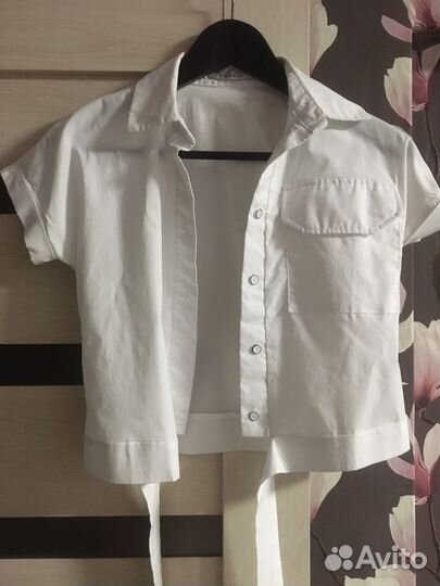 Рубашка белая для девочки