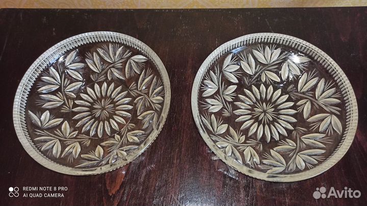 Хрустальные салатники СССР б/у