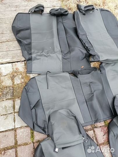 Автомобильные чехлы из экокожи