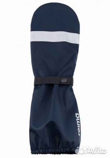 Варежки дождевые Reima Kura синие 6/8