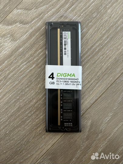 Оперативная память ddr3 4gb новая