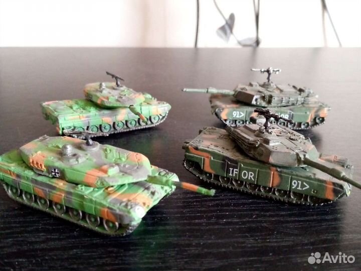 Танки Леопард и Абрамс