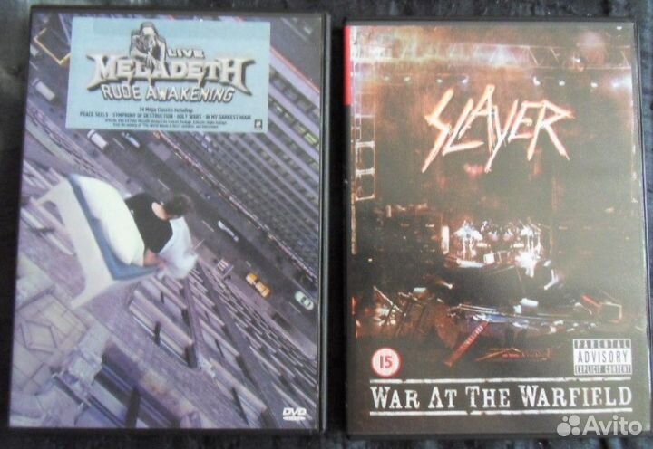 Рок, музыка. Видео на DVD